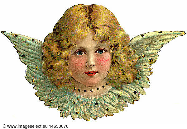 kitsch  cherub with wings  Germany  1908