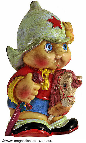 kitsch / souvenirs  Russian garden gnome  Russia  circa 1990