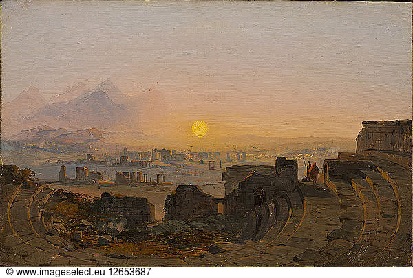 Kleinasien  Hierapolis  1844.