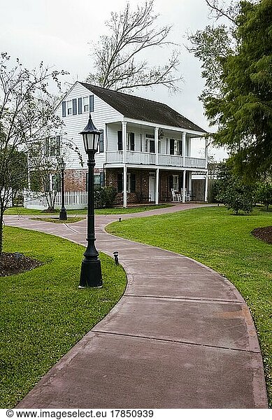 Kleines Sklavenhaus auf der Nottoway-Plantage  Louisiana  USA  Nordamerika