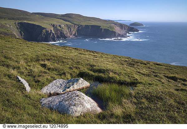 Klippen  Arranmore Island  Grafschaft Donegal  Ulster  Republik Irland  Europa