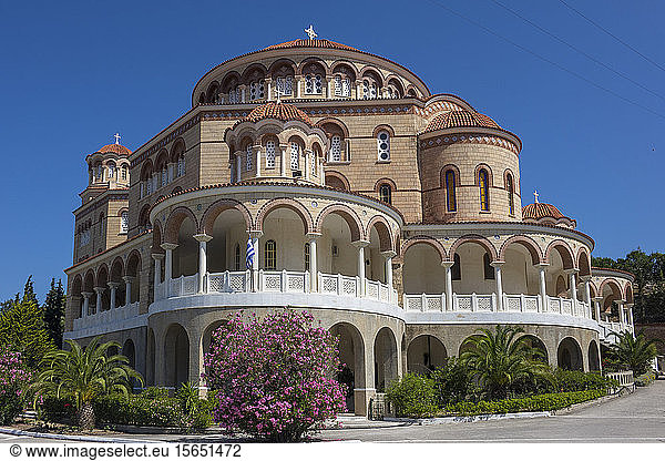 Kloster Aghios Nektarios  Aegina  Saronische Inseln  Griechische Inseln  Griechenland
