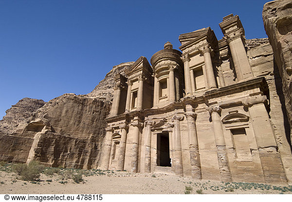 Kloster  Al Deir  Petra  Jordanien  Mittlerer Osten
