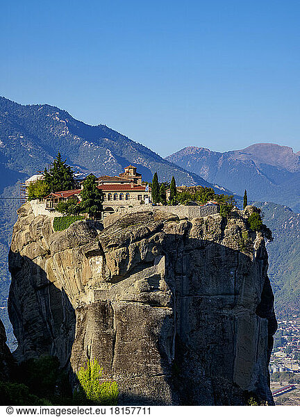Kloster der Heiligen Dreifaltigkeit  Meteora  UNESCO-Weltkulturerbe  Thessalien  Griechenland  Europa