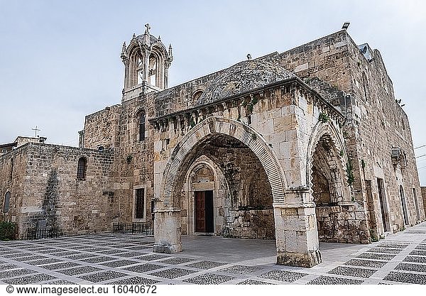 Kloster des Heiligen Johannes Markus des libanesischen Maronitenordens in Byblos  der größten Stadt im Gouvernement Mount Lebanon im Libanon.