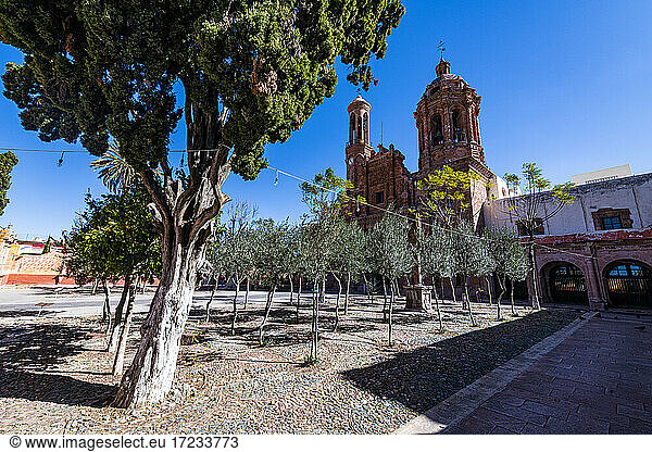 Kloster Franciscano de Nuestra Senora de Guadalupe  UNESCO-Weltkulturerbe  Zacatecas  Mexiko  Nordamerika