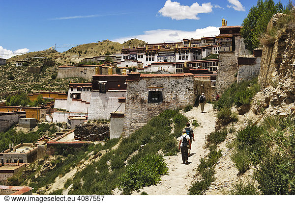 Kloster Ganden (4300m) bei Lhasa Tibet