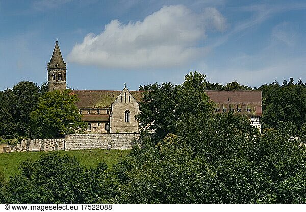 Kloster Lorch  Kirchturm  Lorch  Baden-Württemberg  Deutschland  Europa