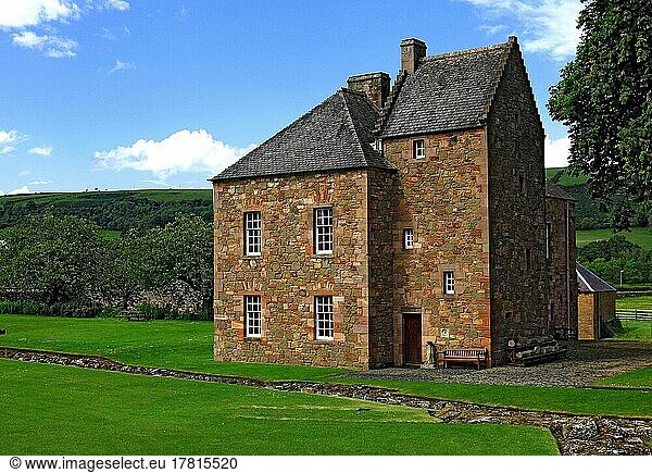 Kloster Melrose  Melrose Abbey  Museumsgebäude  Schottland  Großbritannien  Europa