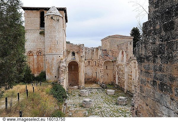 Kloster San Pedro de Arlanza  10-12. Jahrhundert  romanisch und gotisch. Ortig?ela  Provinz Burgos  Kastilien und Leon  Spanien.