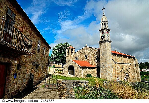 Kloster von San Xiao de Moraime  Muxia  A Coru?a  Spanien.