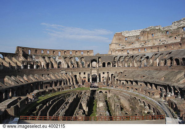 Kolosseum  Altstadt  Rom  Italien  Europa