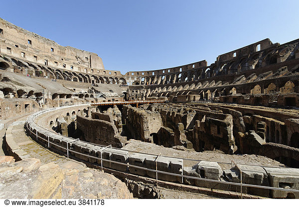 Kolosseum  Colosseum  Amphitheater  erbaut 72 n. Chr. durch Vespasian  Rom  Latium  Italien  Europa