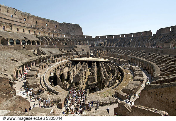 Kolosseum Rom Region Latium Lazio Italien Europa