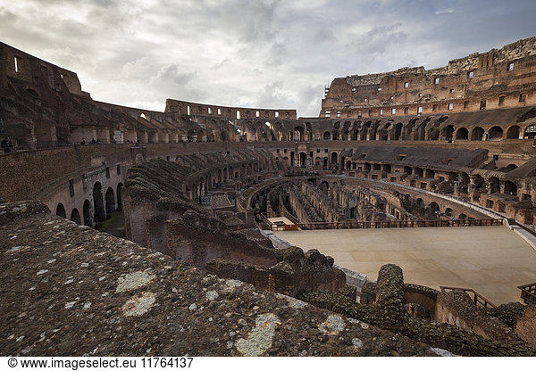 Kolosseum  UNESCO-Weltkulturerbe  Rom  Latium  Italien  Europa