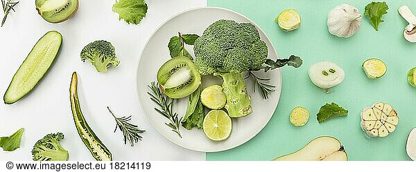 Konzept gesund essen Brokkoli