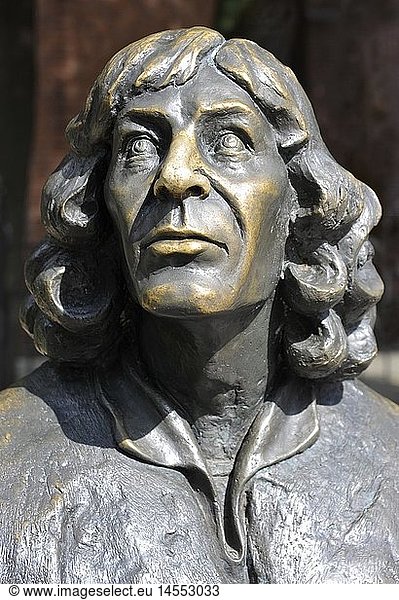 Kopernikus  Nikolaus  19.2.1473 - 24.5.1543  poln. Astronom  Portrait  Allenstein  Olsztyn  Bischofsburg  Burgmuseum  Juli 2009