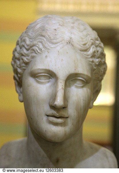 Kopf der Artemis  2. Jahrhundert. Künstler: Unbekannt