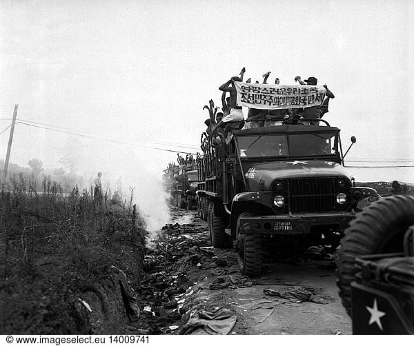 Korean War,  Operation Big Switch,  1953