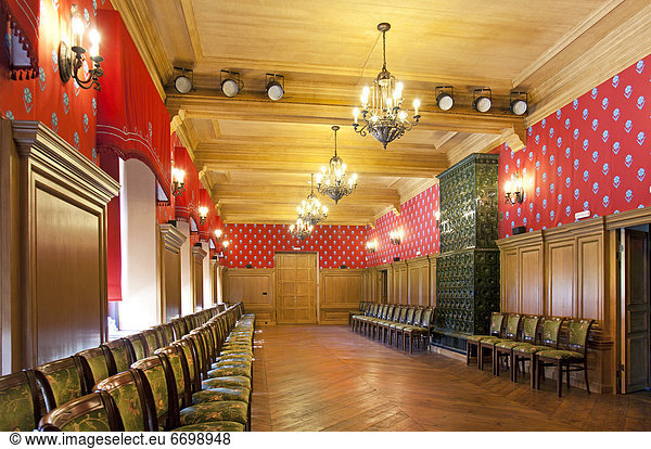 Korridor  Korridore  Flur  Flure  Palast  Schloß  Schlösser  Eleganz