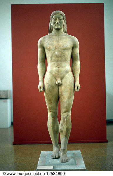 Kouros  ca. 650-500 v. Chr. Künstler: Unbekannt