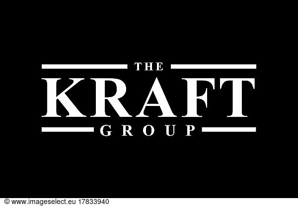 Kraft Group  Logo  Schwarzer Hintergrund