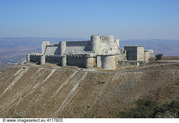 Kreuzritterburg Krak des Chevaliers  nahe Safita  Syrien