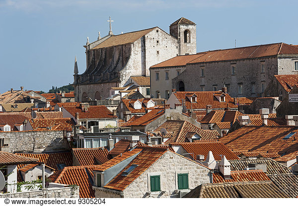 Kroatien Dalmatien Dubrovnik Jesuitenkirche