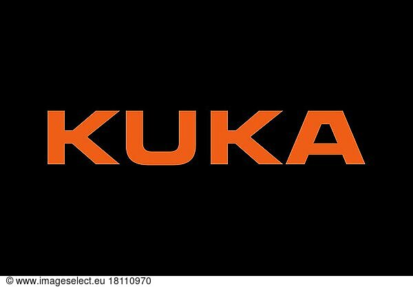 KUKA  Logo  Black background