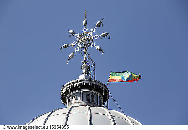 Kuppel der St. Georgs-Kathedrale; Addis Abeba  Äthiopien