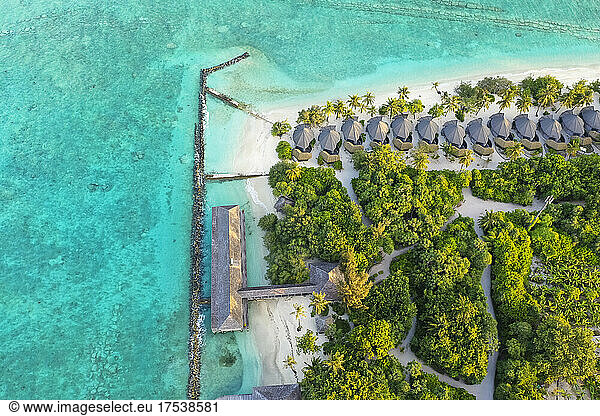 Kuredu island in Lhaviyani Atoll  Maldives