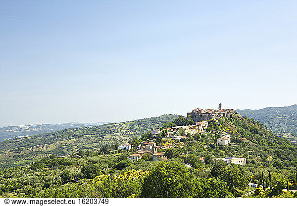 Ländliche Szenerie  Toskana  Italien