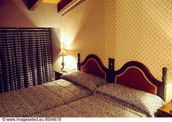 Ländliches Motiv ländliche Motive Schlafzimmer Hotel La Rioja Spanien