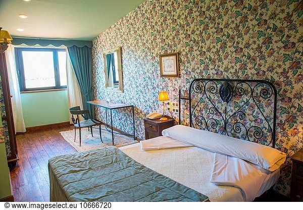 Ländliches Motiv ländliche Motive Schlafzimmer Hotel Soria Spanien