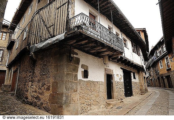La Alberca (Conjunto Historico Artistico). Sierra de Francia  Provinz Salamanca  Castilla y Leon  Spanien.