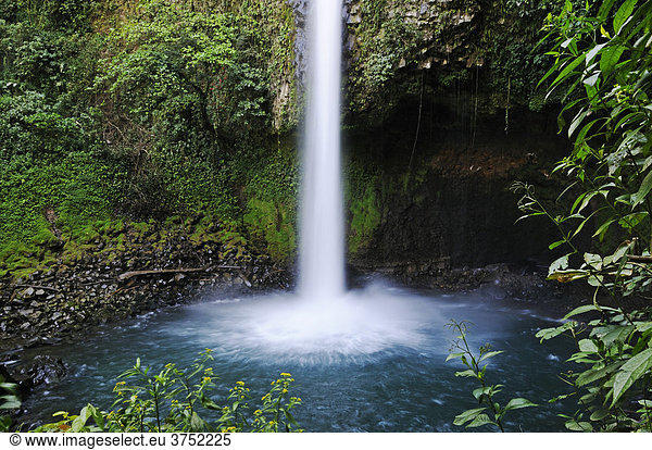 La Fortuna Wasserfall  Costa Rica  Mittelamerika