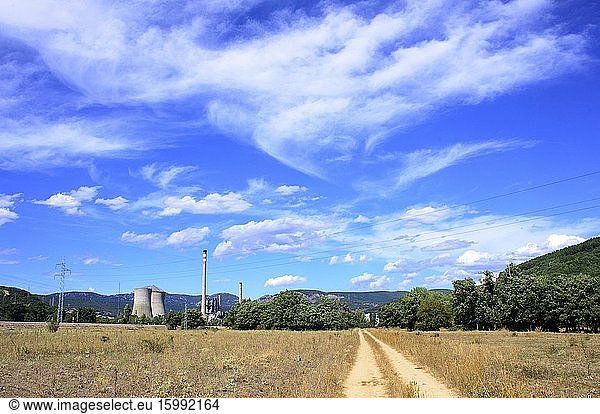 La Robla thermal power plant Leon Spain