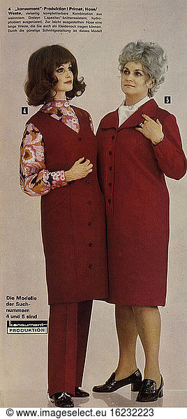Ladies Fashion / GDR / 1972/73