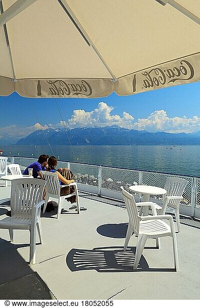 Lake Geneva  Switzerland  Europe