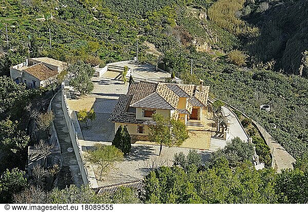 Landhaus  Finca  Plantagen  Polop  Costa Blanca  Provinz Alicante  Spanien  Europa
