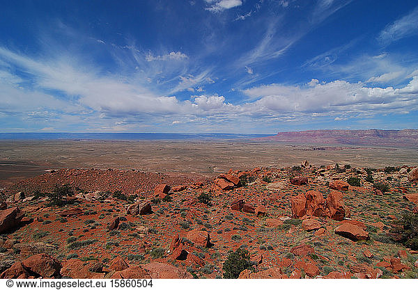 Landscape of the Desert and Marble Canyon Arizona