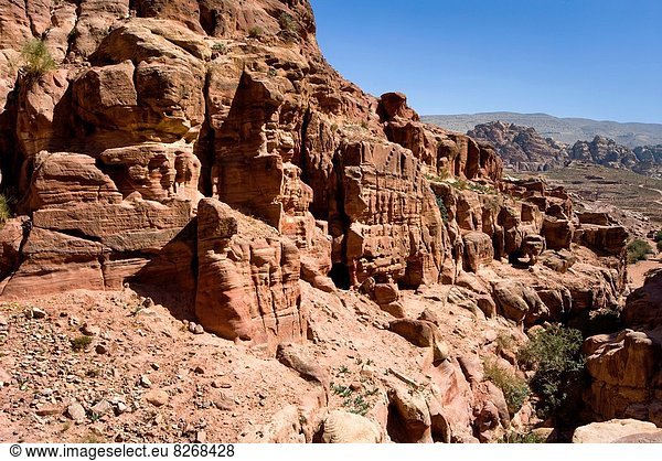 Landschaft  Weg  Naher Osten  UNESCO-Welterbe  Petra  Wadi Musa