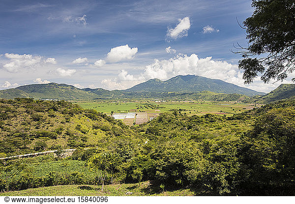 Landschaftsansicht der Berge  Monjas  Abteilung Jalapa  Guatemala