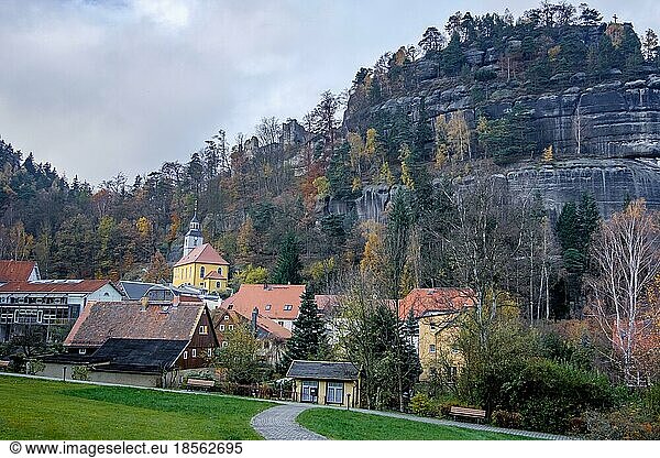 Landschaftsaufnahmen aus dem Zittauer Gebirge Jonsdorfer Felsenstadt