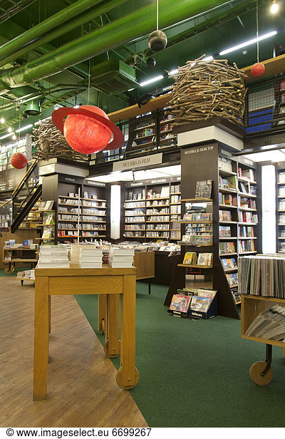 Large Bookstore Interior