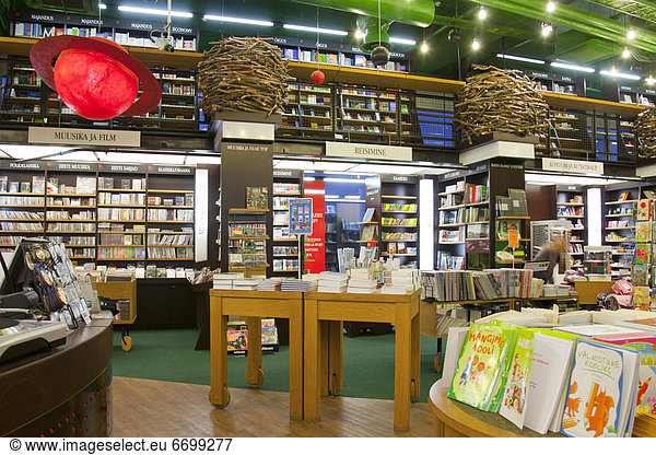 Large Bookstore Interior