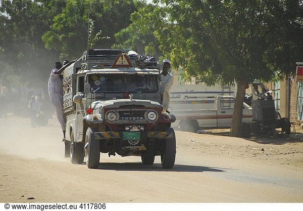 Lastwagen Shendi Sudan Afrika