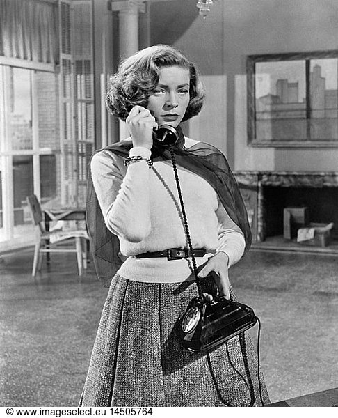 Lauren Bacall  on-set of the Film  How to Marry a Millionaire  20th Century Fox  1953