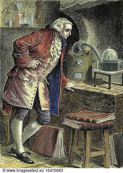 Lavoisier découvre la compositon de l’air