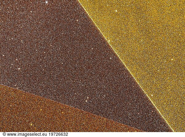 Layers gradient gold texture background